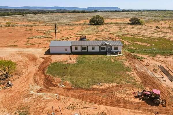 14.5 Acres of Land with Home for Sale in Blackwell, Texas