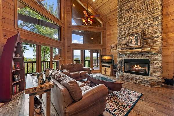 2.26 Acres of Land with Home for Sale in Mineral Bluff, Georgia
