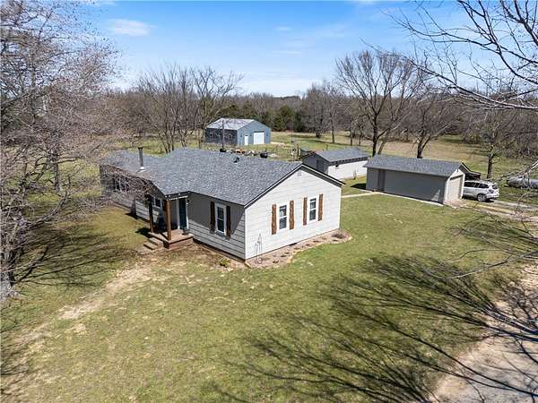 9.37 Acres of Land with Home for Sale in Hindsville, Arkansas