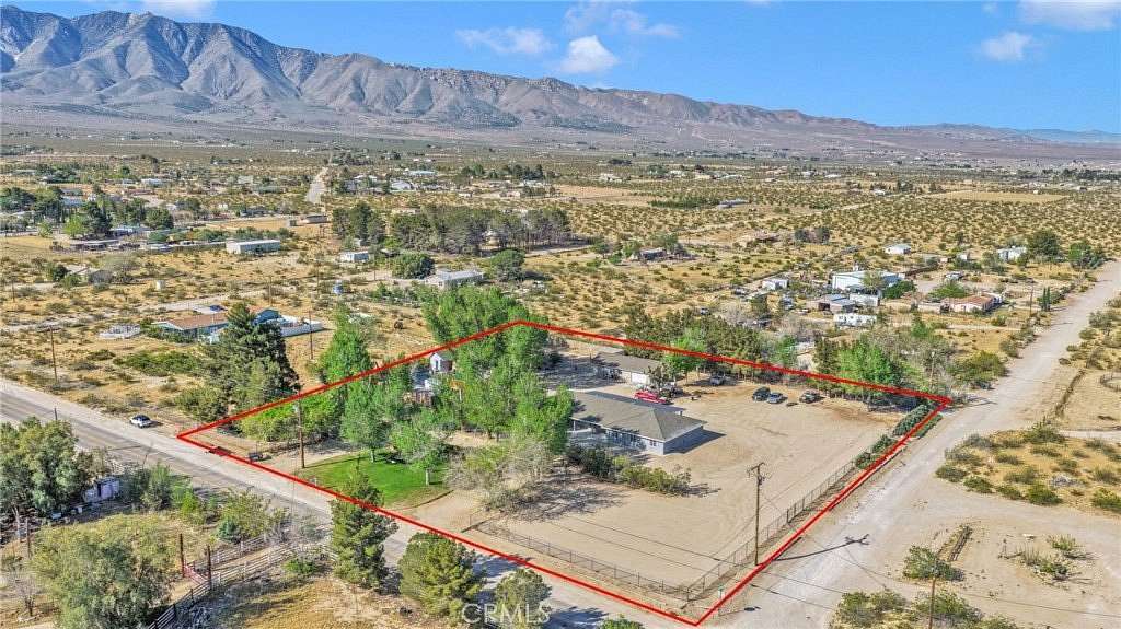 2.15 Acres of Land with Home for Sale in Lucerne Valley, California