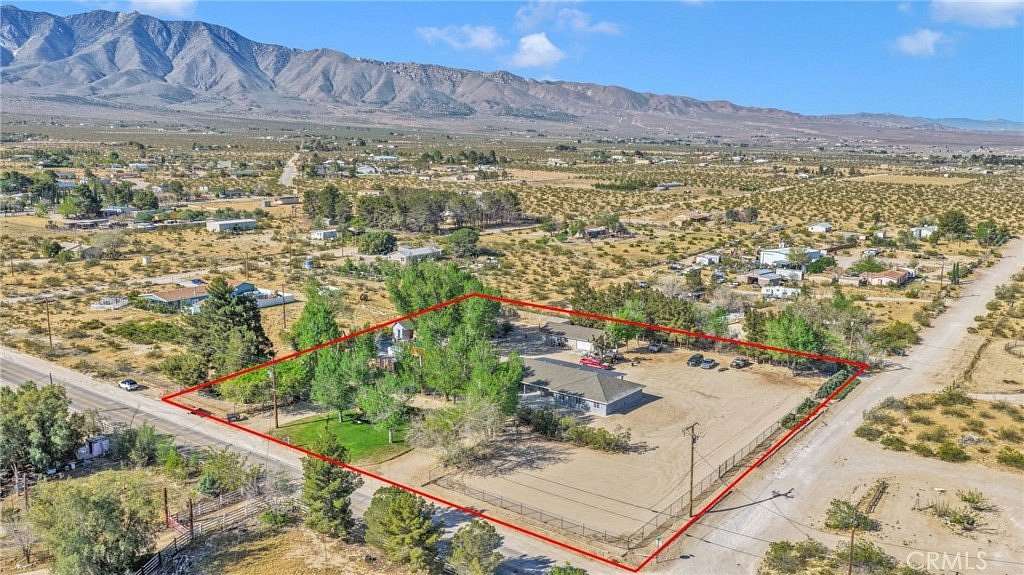 2.15 Acres of Land with Home for Sale in Lucerne Valley, California