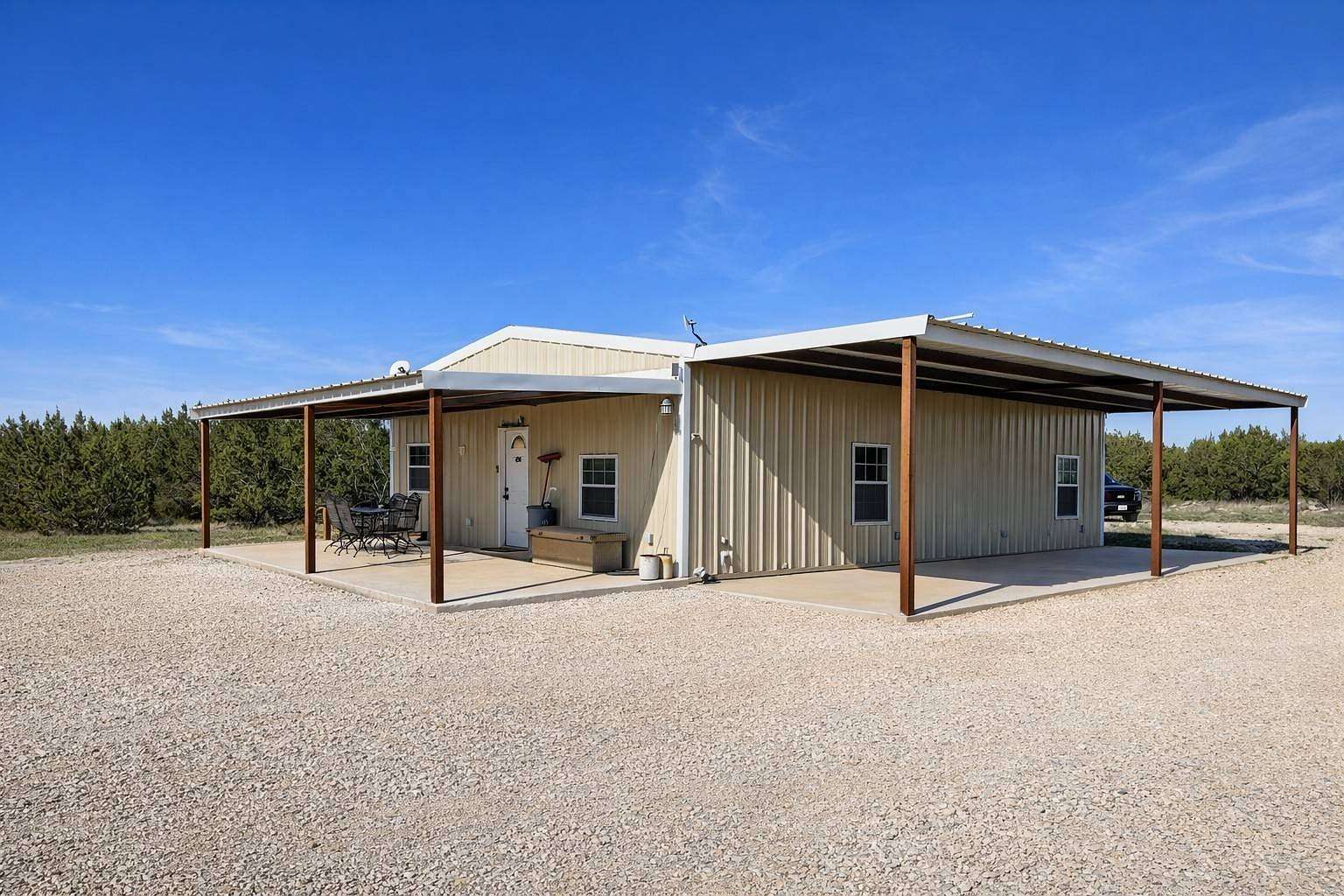 3.63 Acres of Land with Home for Sale in Paint Rock, Texas