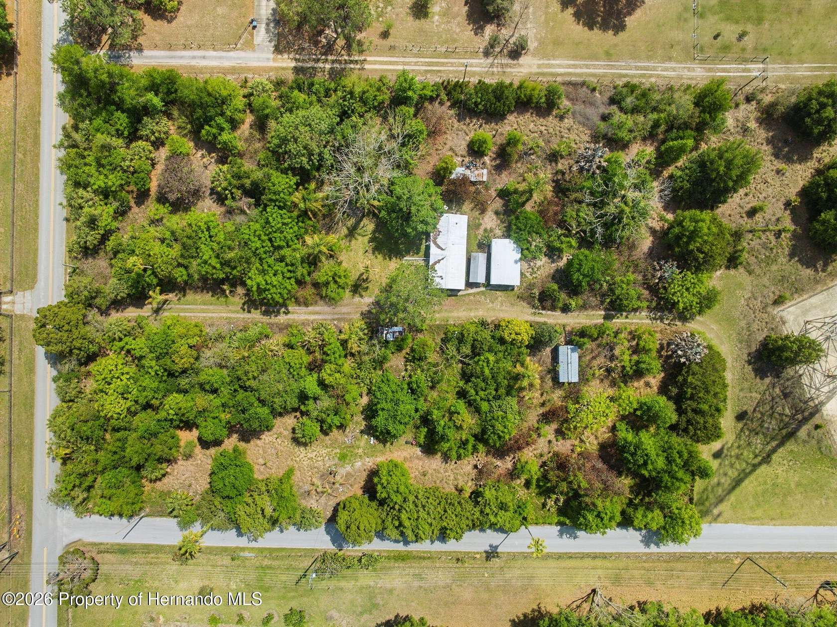 3.6 Acres of Land with Home for Sale in Brooksville, Florida
