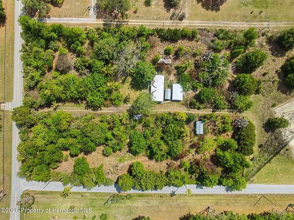 3.6 Acres of Land with Home for Sale in Brooksville, Florida