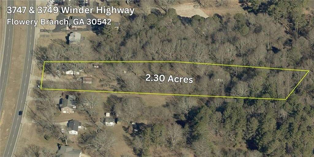 2.3 Acres of Improved Mixed-Use Land for Sale in Flowery Branch, Georgia