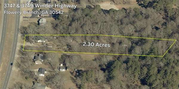 2.3 Acres of Improved Mixed-Use Land for Sale in Flowery Branch, Georgia
