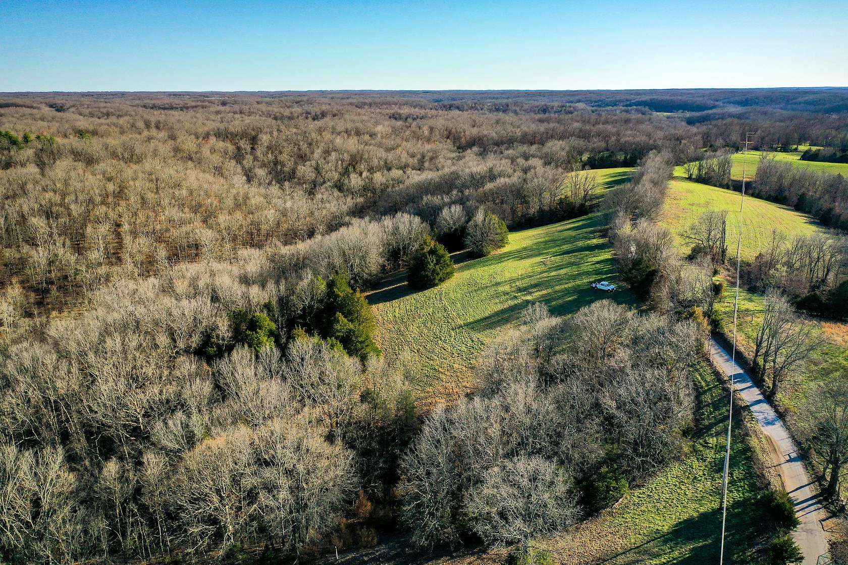 21.7 Acres of Recreational Land for Sale in Exeter, Missouri