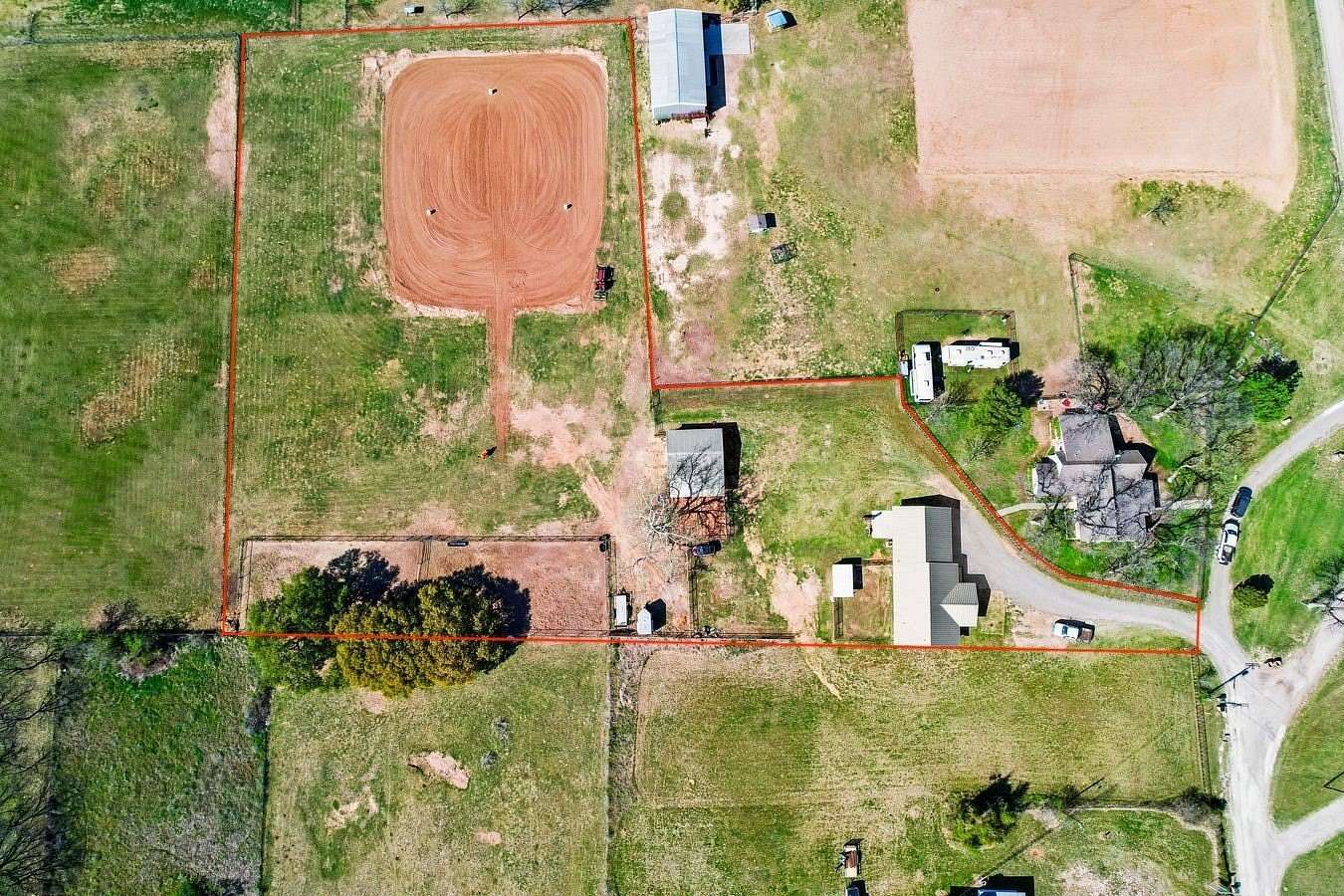 2.58 Acres of Land with Home for Sale in Comanche, Texas
