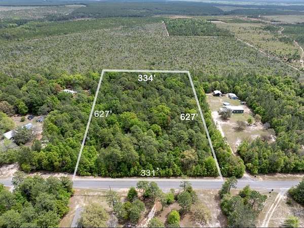 4.74 Acres of Land for Sale in Milton, Florida