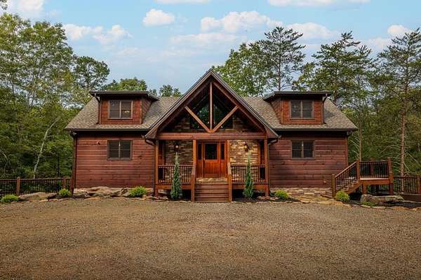 1.58 Acres of Land with Home for Sale in Mineral Bluff, Georgia