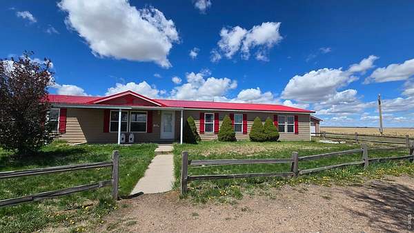 25.4 Acres of Land with Home for Sale in Fleming, Colorado