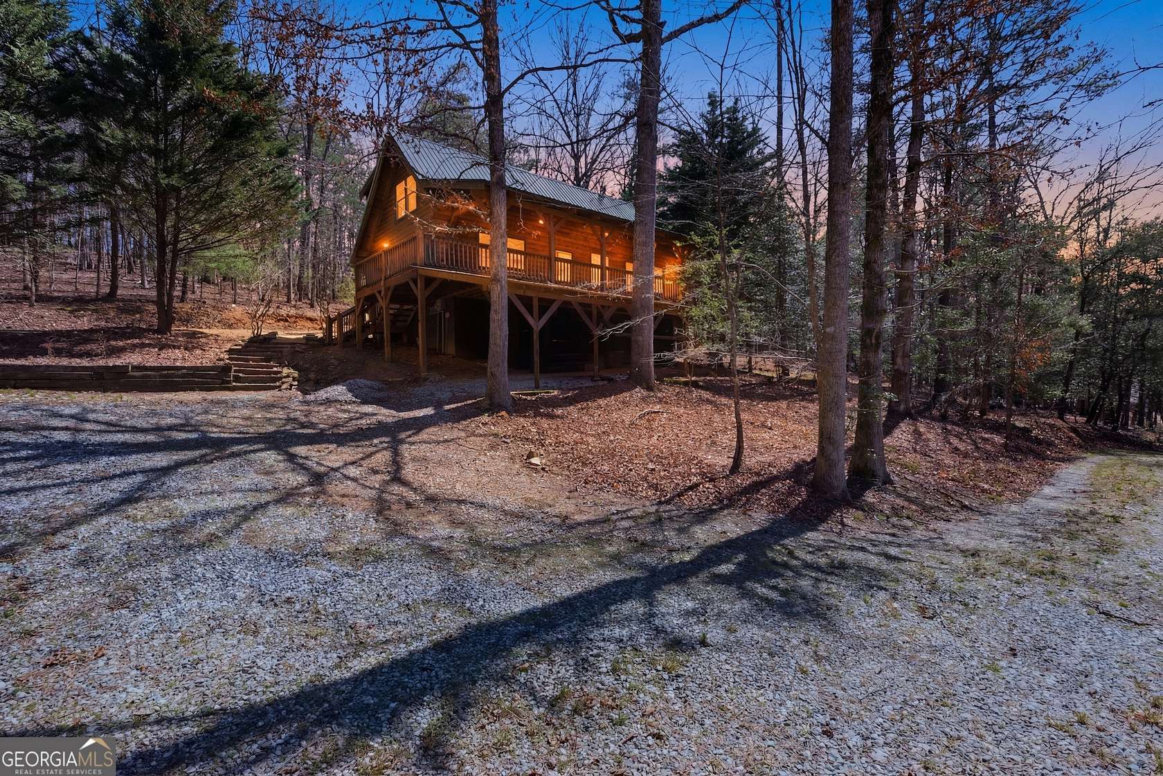 5.13 Acres of Land with Home for Sale in Cleveland, Georgia