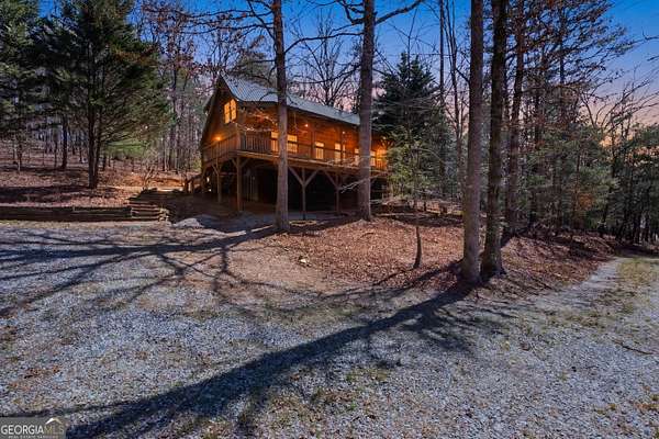 5.13 Acres of Land with Home for Sale in Cleveland, Georgia