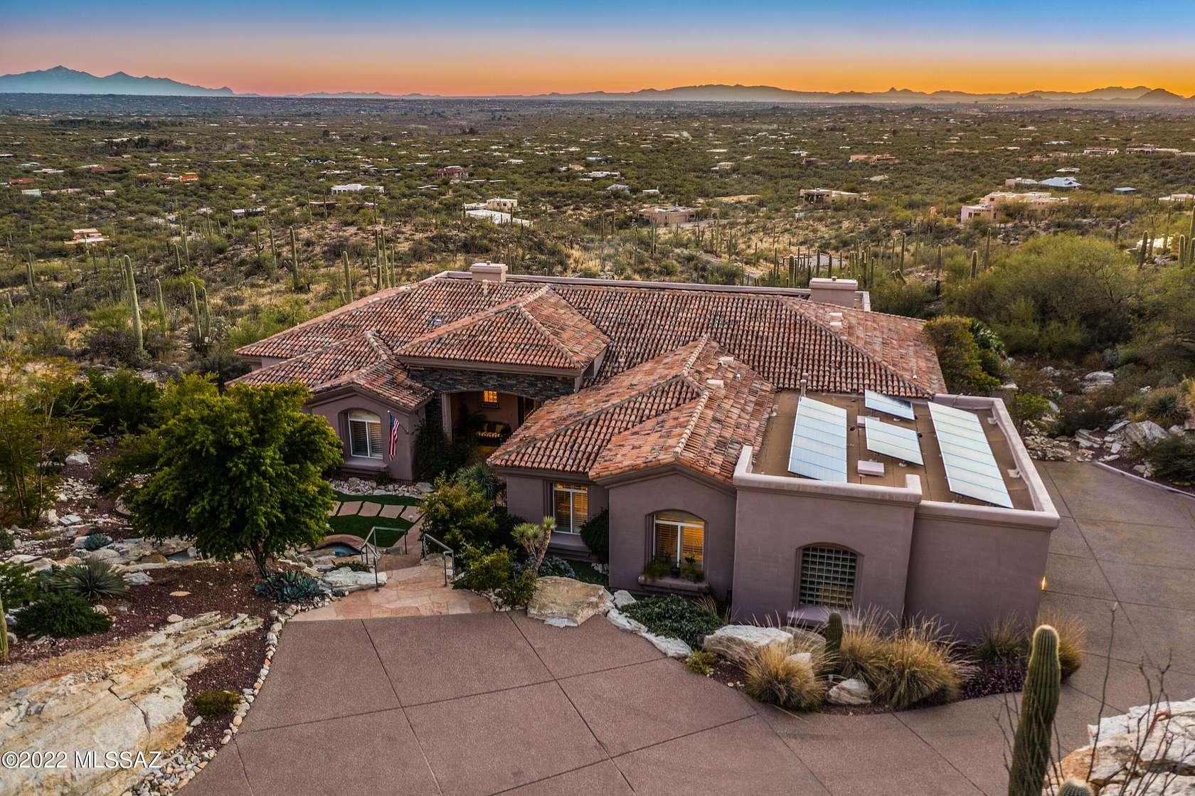 3.12 Acres of Land with Home for Sale in Tucson, Arizona