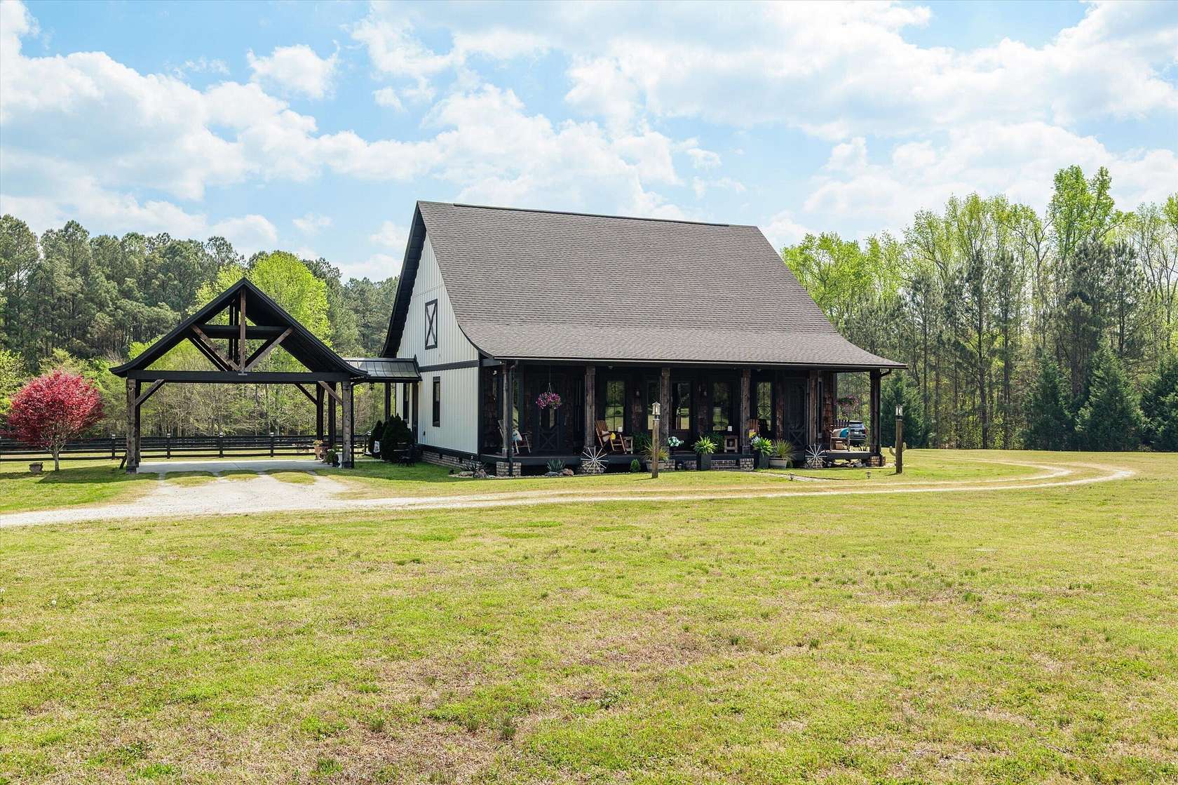 7.25 Acres of Land with Home for Sale in Thomson, Georgia