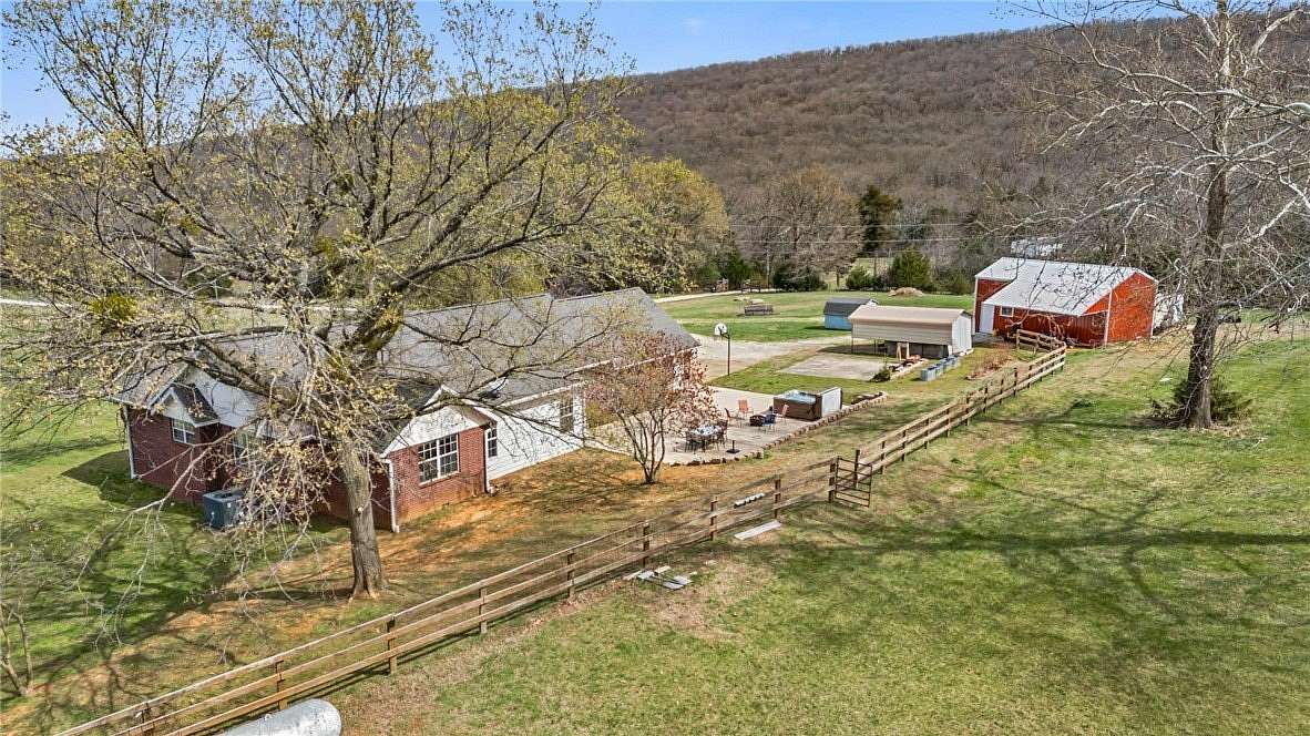 20 Acres of Land with Home for Sale in Prairie Grove, Arkansas