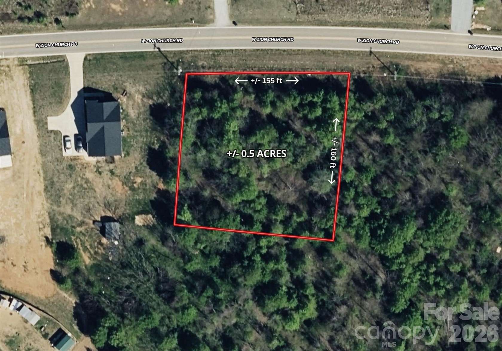 0.5 Acres of Residential Land for Sale in Shelby, North Carolina