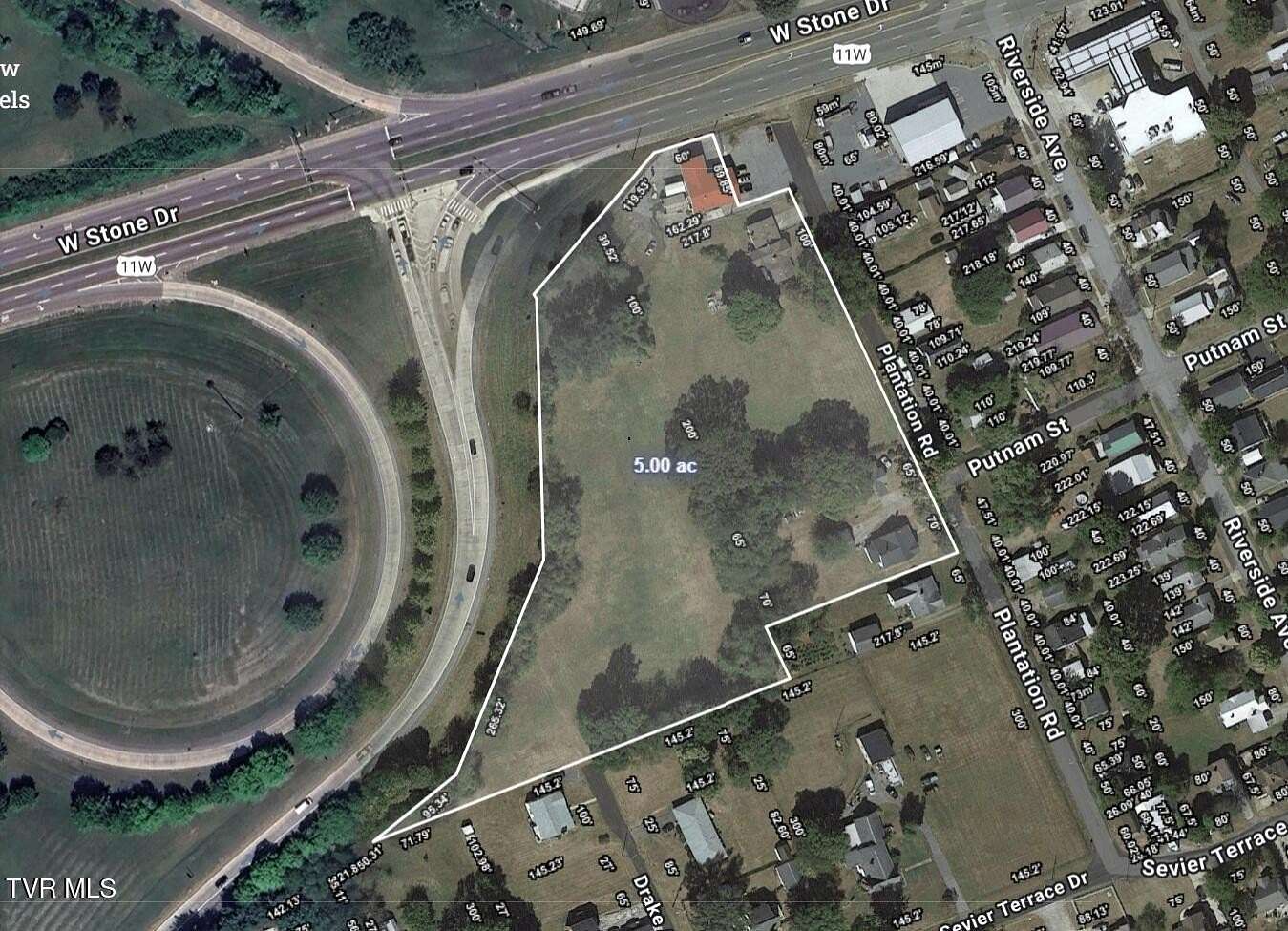 5 Acres of Mixed-Use Land for Sale in Kingsport, Tennessee