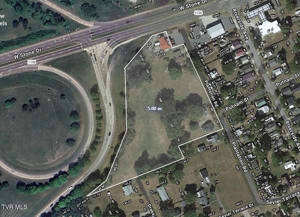 5 Acres of Mixed-Use Land for Sale in Kingsport, Tennessee