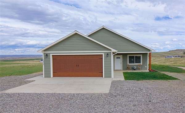 10.1 Acres of Land with Home for Sale in Huntley, Montana