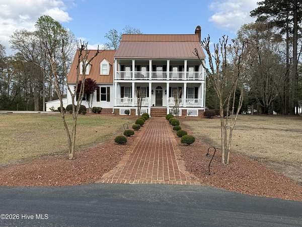 18 Acres of Land with Home for Sale in Washington, North Carolina