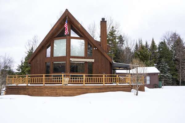 34.4 Acres of Recreational Land with Home for Sale in Saranac, New York