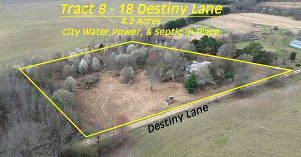 4 Acres of Residential Land for Auction in Flintville, Tennessee