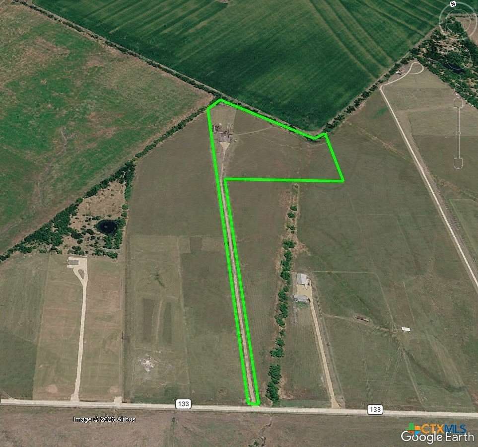 10 Acres of Land with Home for Sale in Burlington, Texas