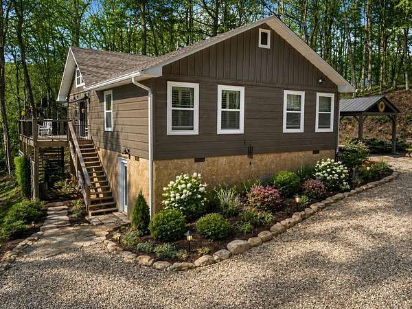 2.38 Acres of Land with Home for Sale in Morganton, Georgia