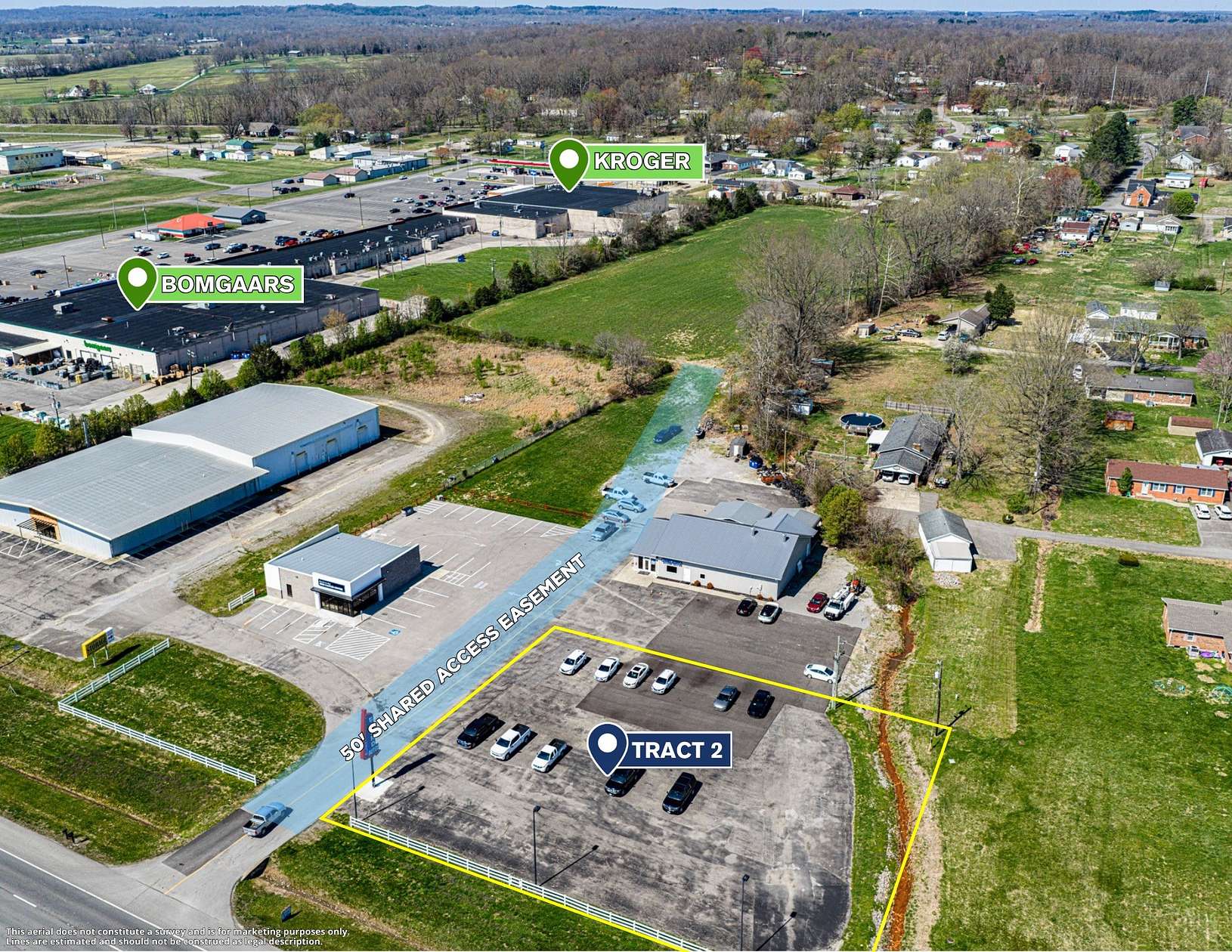 0.67 Acres of Commercial Land for Auction in Powderly, Kentucky