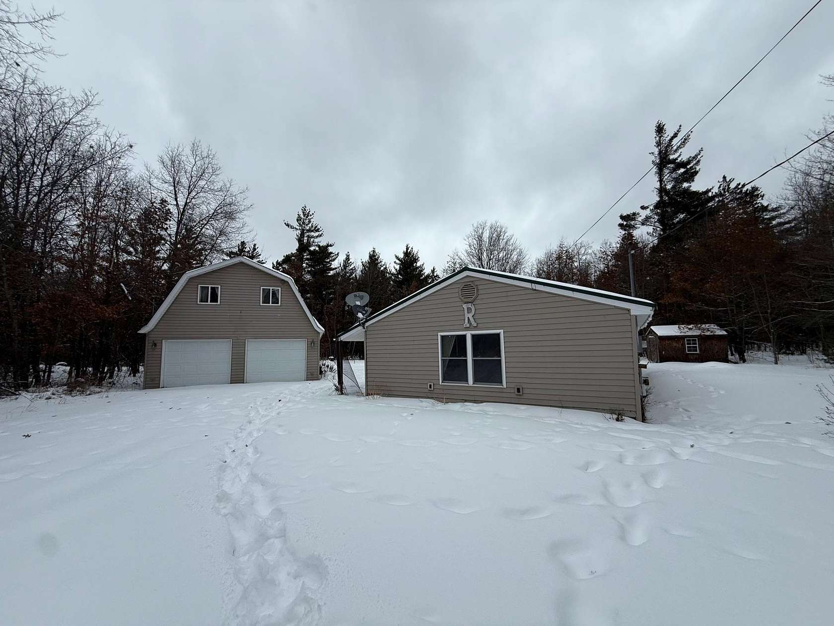 5.87 Acres of Land with Home for Sale in Mio, Michigan