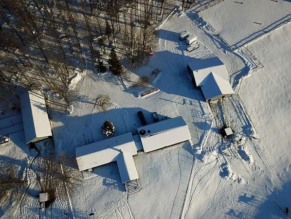 41 Acres of Agricultural Land with Home for Sale in Onaway, Michigan