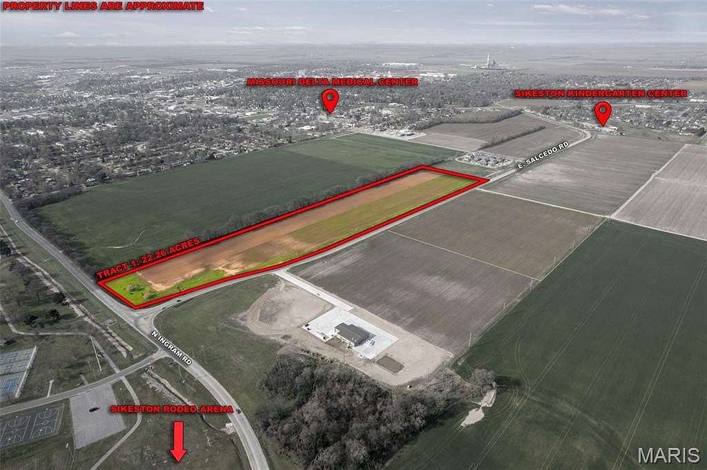 22.5 Acres of Land for Sale in Sikeston, Missouri