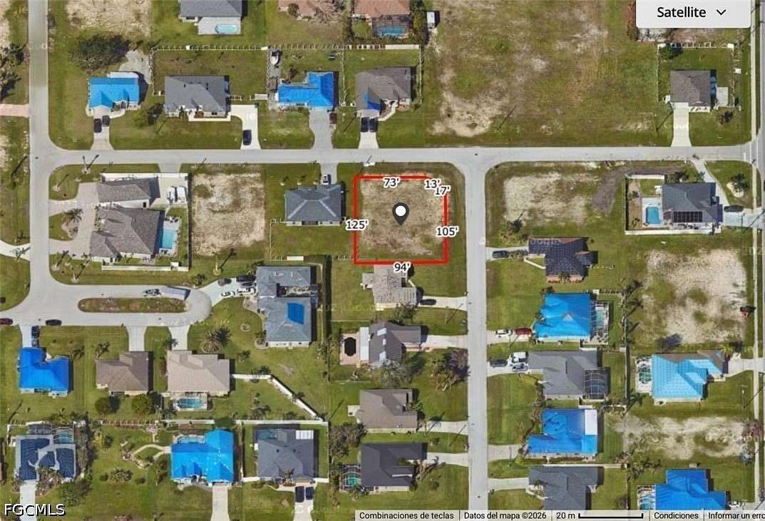0.27 Acres of Residential Land for Sale in Cape Coral, Florida