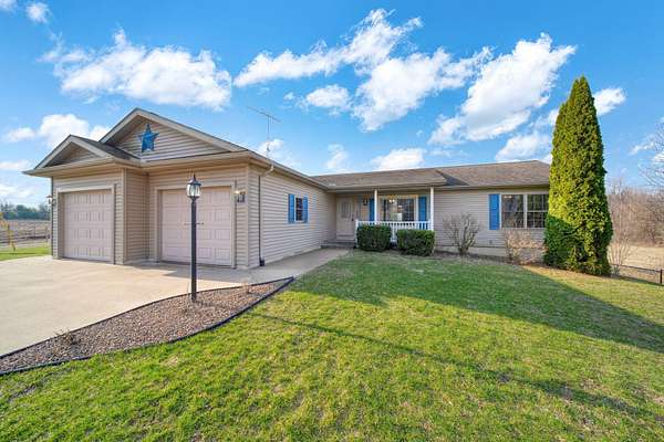 7.32 Acres of Land with Home for Sale in Parma, Michigan