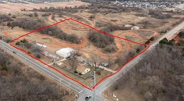 6.3 Acres of Improved Commercial Land for Sale in Edmond, Oklahoma