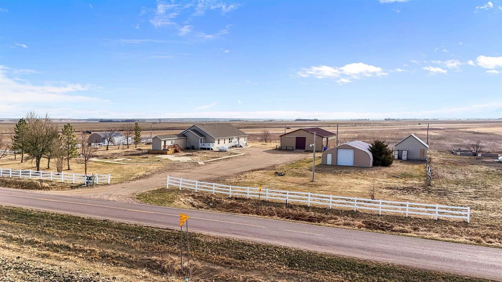 7.46 Acres of Land with Home for Sale in Vermillion, South Dakota
