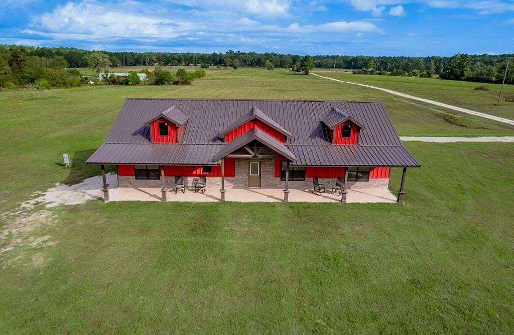 3 Acres of Land with Home for Sale in Groveton, Texas
