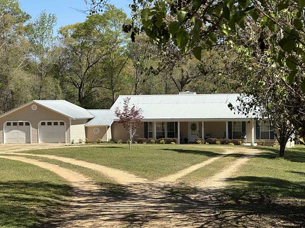 7.5 Acres of Land with Home for Sale in Frisco City, Alabama