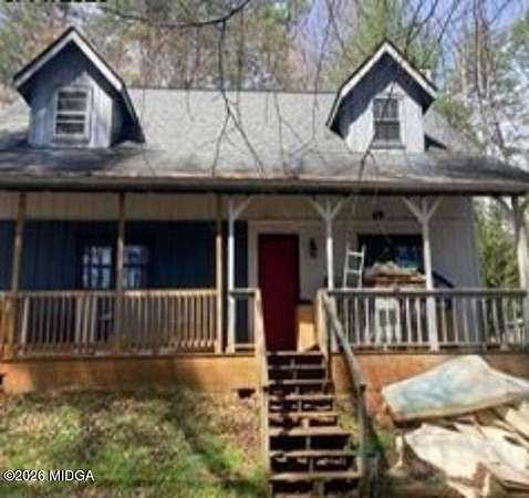 4.14 Acres of Land with Home for Sale in Cleveland, Georgia