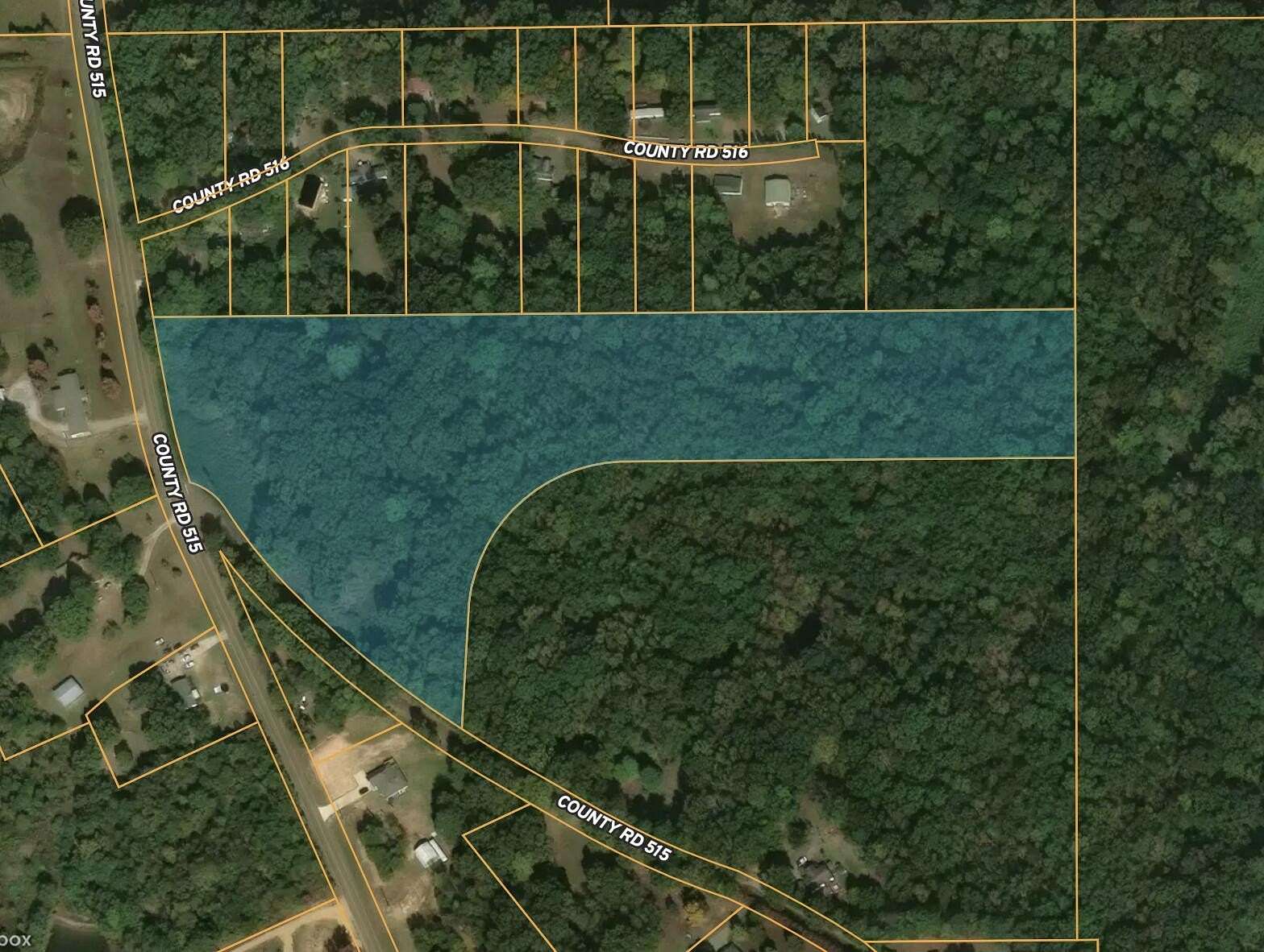 11.1 Acres of Recreational & Residential Land for Sale in Como, Mississippi