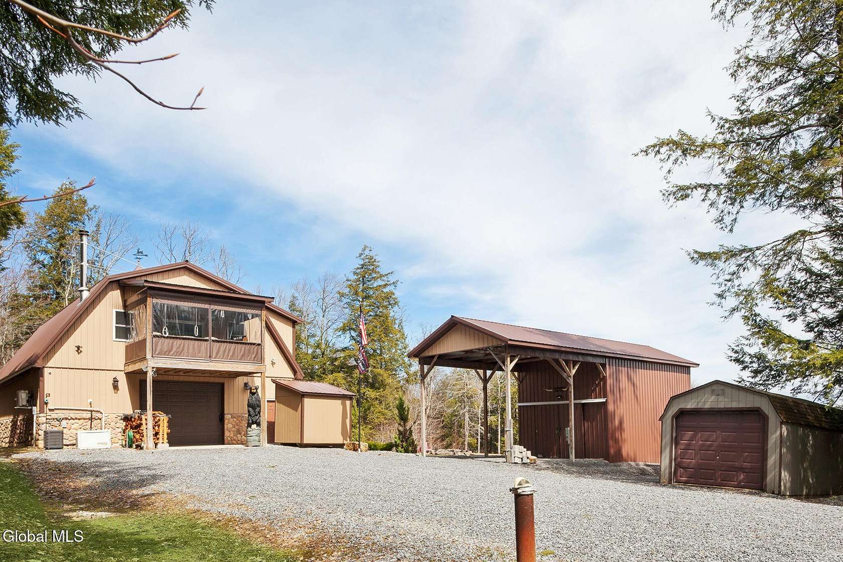 25 Acres of Recreational Land with Home for Sale in Fulton Town, New York