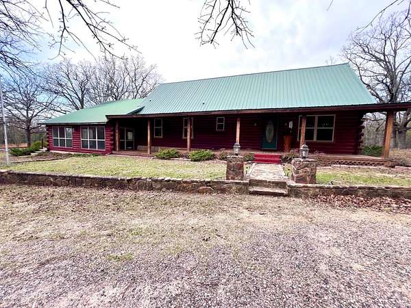 10 Acres of Land with Home for Sale in Tishomingo, Oklahoma
