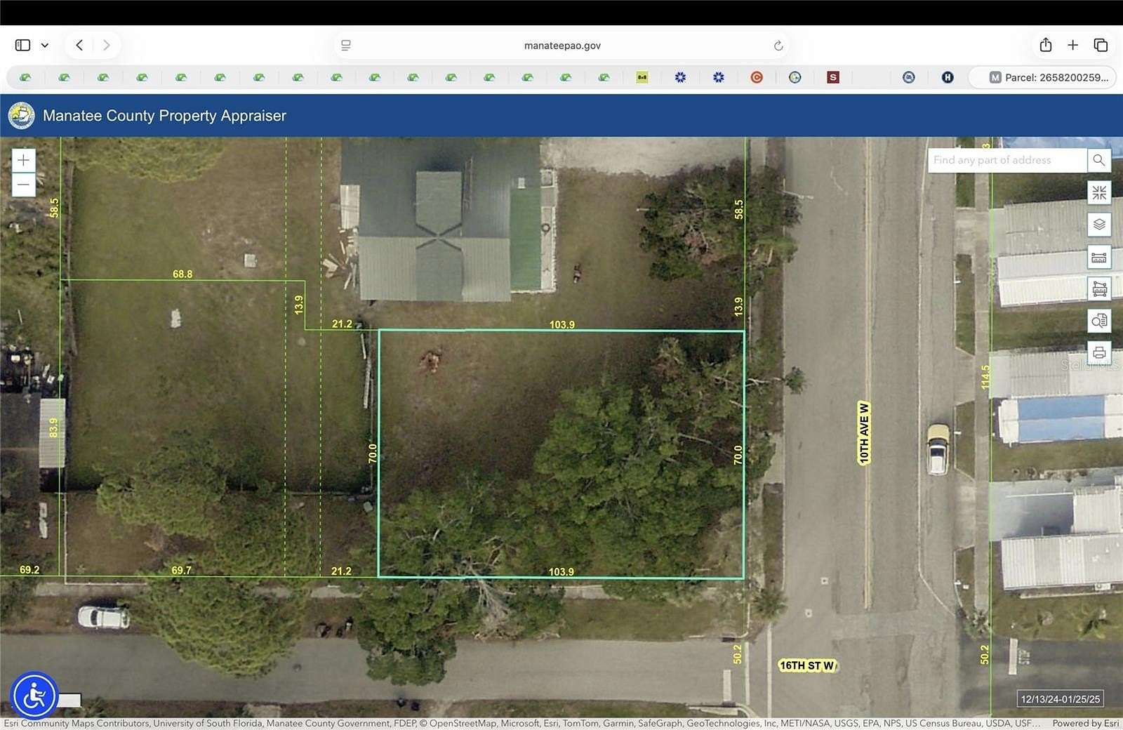 0.17 Acres of Residential Land for Sale in Palmetto, Florida