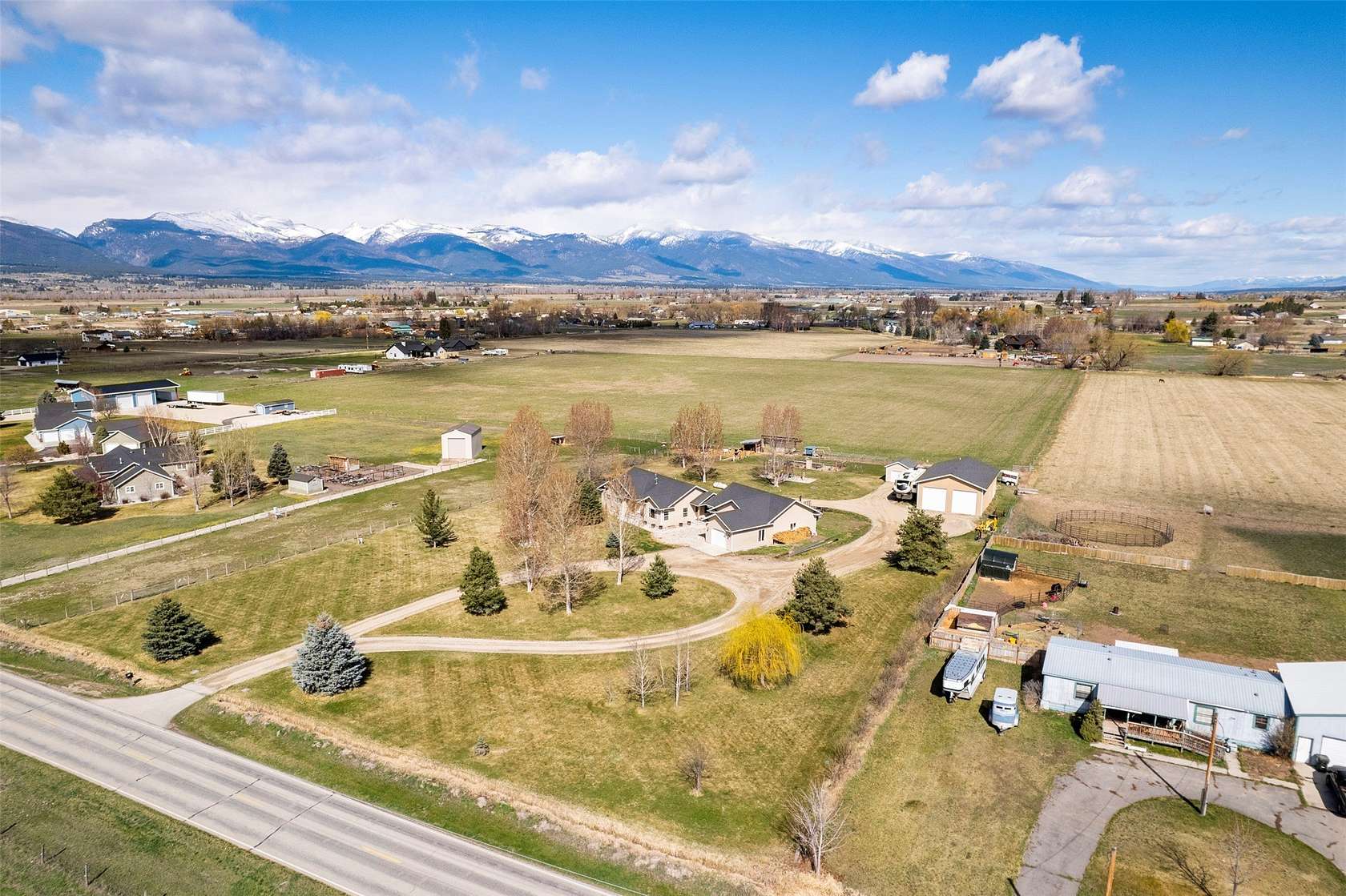3.4 Acres of Land with Home for Sale in Corvallis, Montana