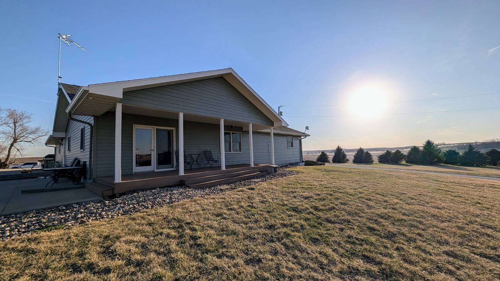 6.46 Acres of Land with Home for Sale in Audubon, Iowa