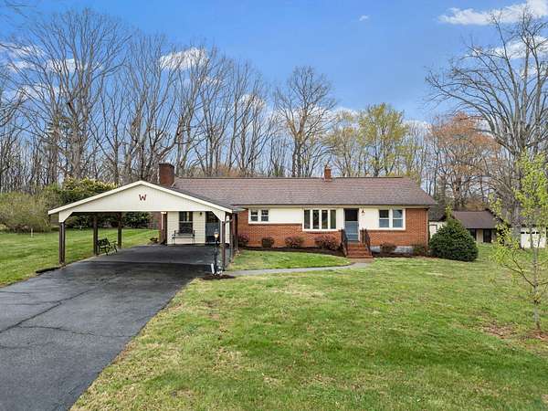 1.66 Acres of Land with Home for Sale in Rocky Mount, Virginia