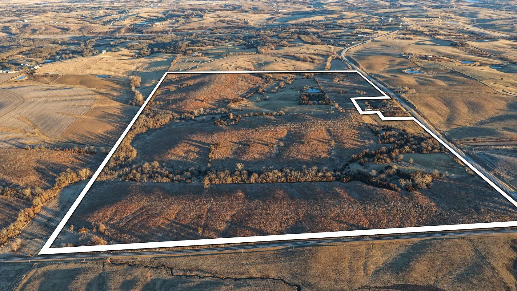 235 Acres of Agricultural & Residential Land for Sale in Mount Ayr, Iowa
