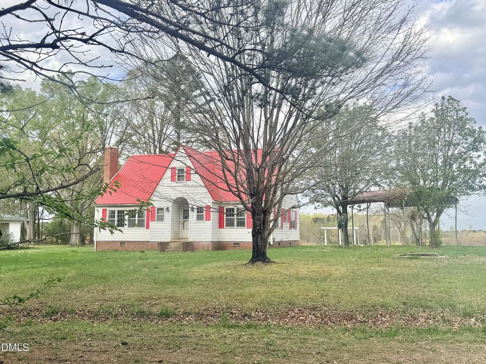 41.5 Acres of Land with Home for Sale in Roxboro, North Carolina