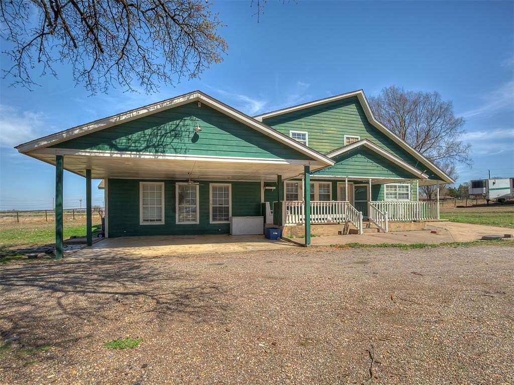 4 Acres of Land with Home for Sale in Lexington, Oklahoma